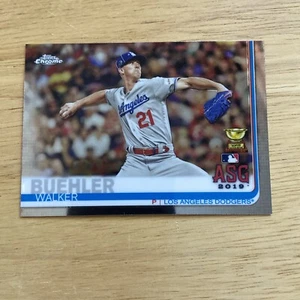 2019 Topps Chrome Walker Buehler Rookie Cup Baseball Card 89 Los Angeles Dodgers - Picture 1 of 2