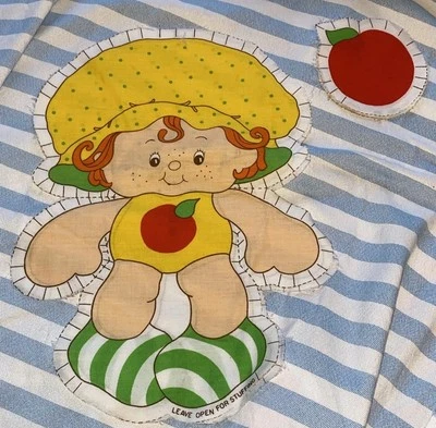 Painel de travesseiros de tecido vintage APPLE DUMPLIN corte e costura - Imagem 1 de 4