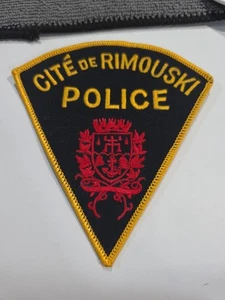 Parche de hombro obsoleto Cite DE Rimouski Police Canada   - Imagen 1 de 2