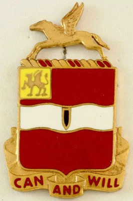 82º Batallón de Artillería de Campo Cresta DI/DUI CB Hecho en el Extranjero Foto 1 de 2