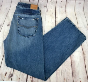 Pantalones de mezclilla MAVI JEANS para hombre 170 Max pierna ancha cremallera completa TALLA 34/34 lavado oscuro - Imagen 1 de 7