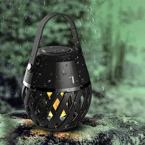 Waterproof Flame Light Bluetooth Speaker | Portable Torch Lantern | 1800mAh Batt - Photo 1 sur 8