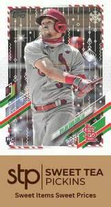 2021 Topps Holiday #HW106 Dylan Carlson - Picture 1 of 2