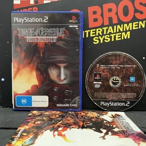 Dirge Of Cerberus Final Fantasy VII W.Manual Playstation 2 PS2 PAL VGC FREE POST - Picture 1 of 12