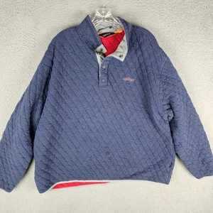 Orvis Stepp Sweatshirt Herren Langarm Outdoor 1/4 Druckknopf Forelle Bum 2EG2 - Bild 1 von 11