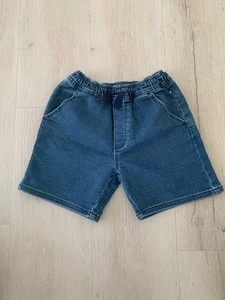 Petit Bateau Jeans Shorts Gr 116 Blau elast. Gummibund guter Zustand - Bild 1 von 3
