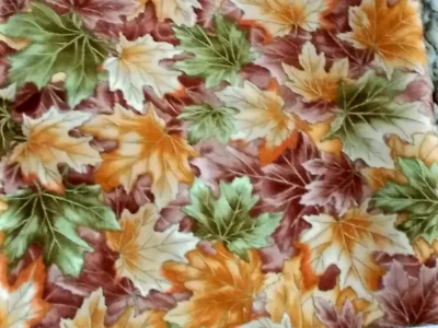" Indian Summer Style" 50026 HOFFMAN 100% Cotton Fabric 2 YDS GREEN GOLD BROWN - Image 1 of 4
