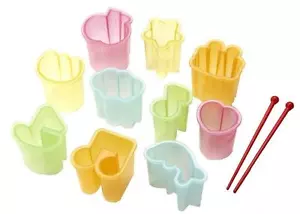 Japanischer Bento Deko Schinken Käse Gemüseschneider Set #7419 S-3727 - Bild 1 von 1