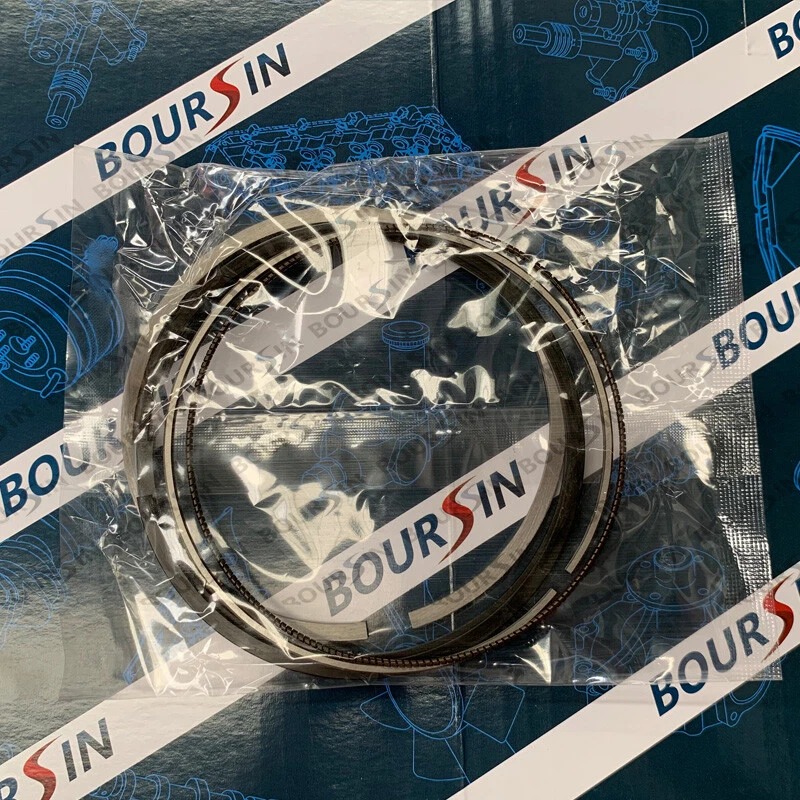 PISTON RING SET FOR ISUZU NPR NPR-HD NQR NRR 4HK1 2005-2007 SET OF 4 Cyl - Imagem 1 de 1