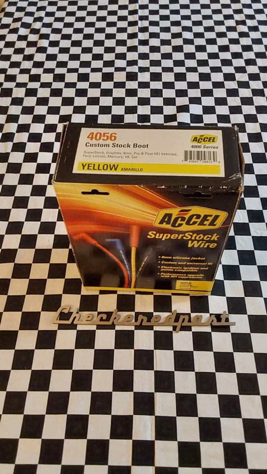 Juego de cables de bujías - Ajuste personalizado Super Stock Accel 4056 FORD MERCURY HOT RAT ROD Foto 1 de 3