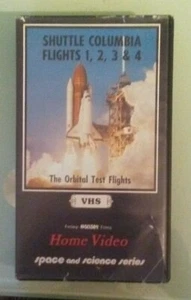 SHUTTLE COLUMBIA FLIGHTS 1 2 3 & 4 the orbital test flights VHS VIDEOTAPE - Picture 1 of 1