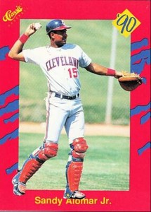 1990 Classic Update Sandy Alomar Jr. Cleveland Indians #T3