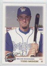 2000 Grandstand Midland RockHounds Todd Mensik #10