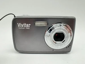 Vivitar ViviCam 7022 Graphite 7.1MP Digital Camera - Tested Working - Picture 1 of 9