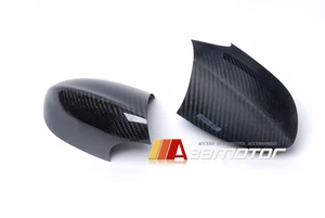 Dry Carbon Fiber Door Side Mirror Trim Covers Caps 2PC Set fit for BMW E9x M3 - Picture 1 of 1