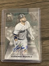 /199 EUGENIO SUAREZ SP AUTO - 2023 Topps S2 - Baseball Stars BLACK Card #BSA-ES