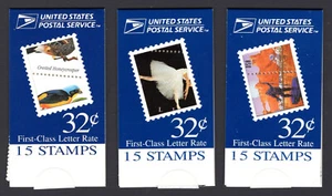 US BK272, BK273, BK274 Unopened 32c Makeshift Vending Booklets MNH - Picture 1 of 2
