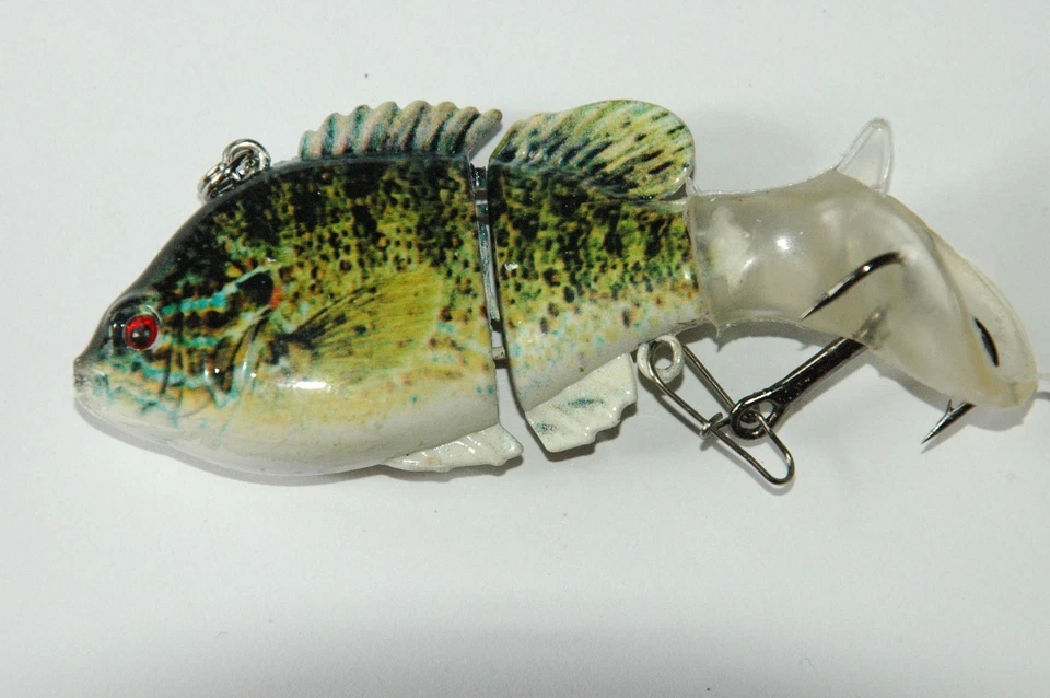 Leurre réaliste live articulé pêche mer rivière Oléron IØ 7,5cm 13g N°48 - Photo 1/1