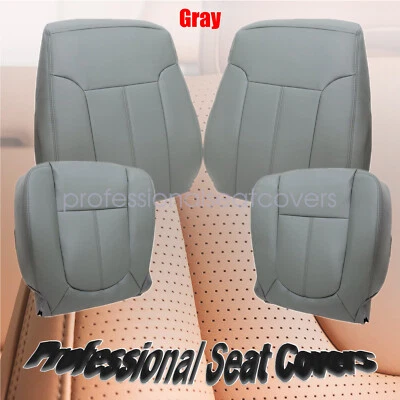 Se adapta a Ford F250 XL 2011-2016 con cubierta de asiento inferior y superior gris para conductor y pasajero Foto 1 de 4