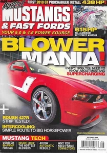 Muscle Mustangs and Fast Fords Car Magazine Super Charging Inter Cooling 2009 - Picture 1 of 12