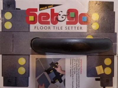 NEW Prazi USA Set & Go Floor Tile Setter - Image 1 of 3