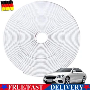 8M Radnabe Anti-Kratz-Streifen Anti-Kollisions-Ring Autozubehör (weiß) - Photo 1/8