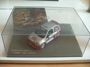 Universal Hobbies Renault Sport Clio Trophy "Cobra"#38 J Policand on 1:43 in Box - Bild 1 von 2