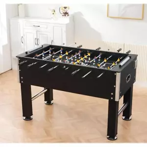 54" Foosball Soccer Table Full Size Arcade Game Room Heavy Duty Leg Leveler - Picture 1 of 11