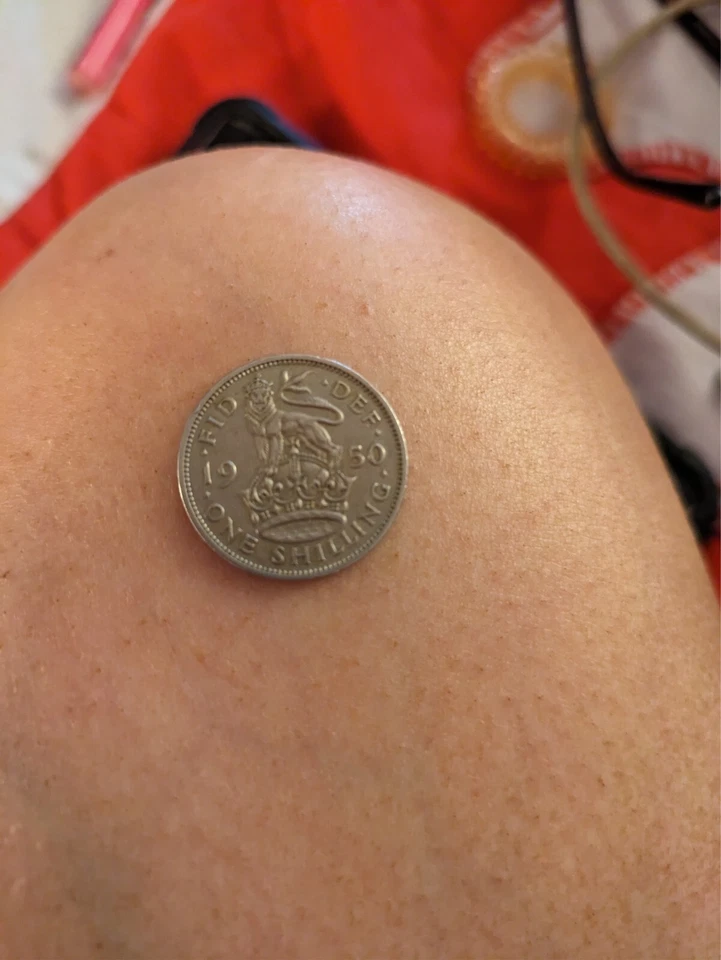 1950 Great Britain 1 One Shilling - KM#877- - Image 1 of 2