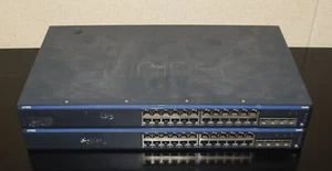 Lot 2 Juniper Networks EX2200-24T-4G 750-026468 24-Port Gigabit Switch 4x SFP - Picture 1 of 1