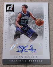 2015-16 Donruss Signature Series Brian Roberts Auto