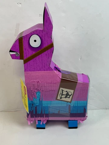 2018 FORTNITE Llama Drama Loot Pinata *New/Sealed!* 4" Rust Lord Figure/23 Piece Cover