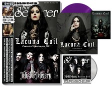 LIMITED Sonic Seducer 10-2019 +Lacuna Coil 4Track Vinyl-EP (Rot-Schwarz 249 Ex.)