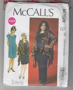 McCALLS  patternM7209 jacket tunic dress pants PLUS Sz 18 20 22 24W  uncut - Picture 1 of 2
