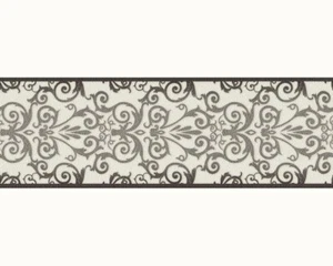 Borte Versace Home Barock weiß anthrazit 93547-2 (26,50€/1qm) - Bild 1 von 2