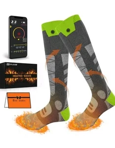 Electric Heated Socks with 5000mAh Battery Powered, Rechargeable Heated Socks wi - Picture 1 of 10