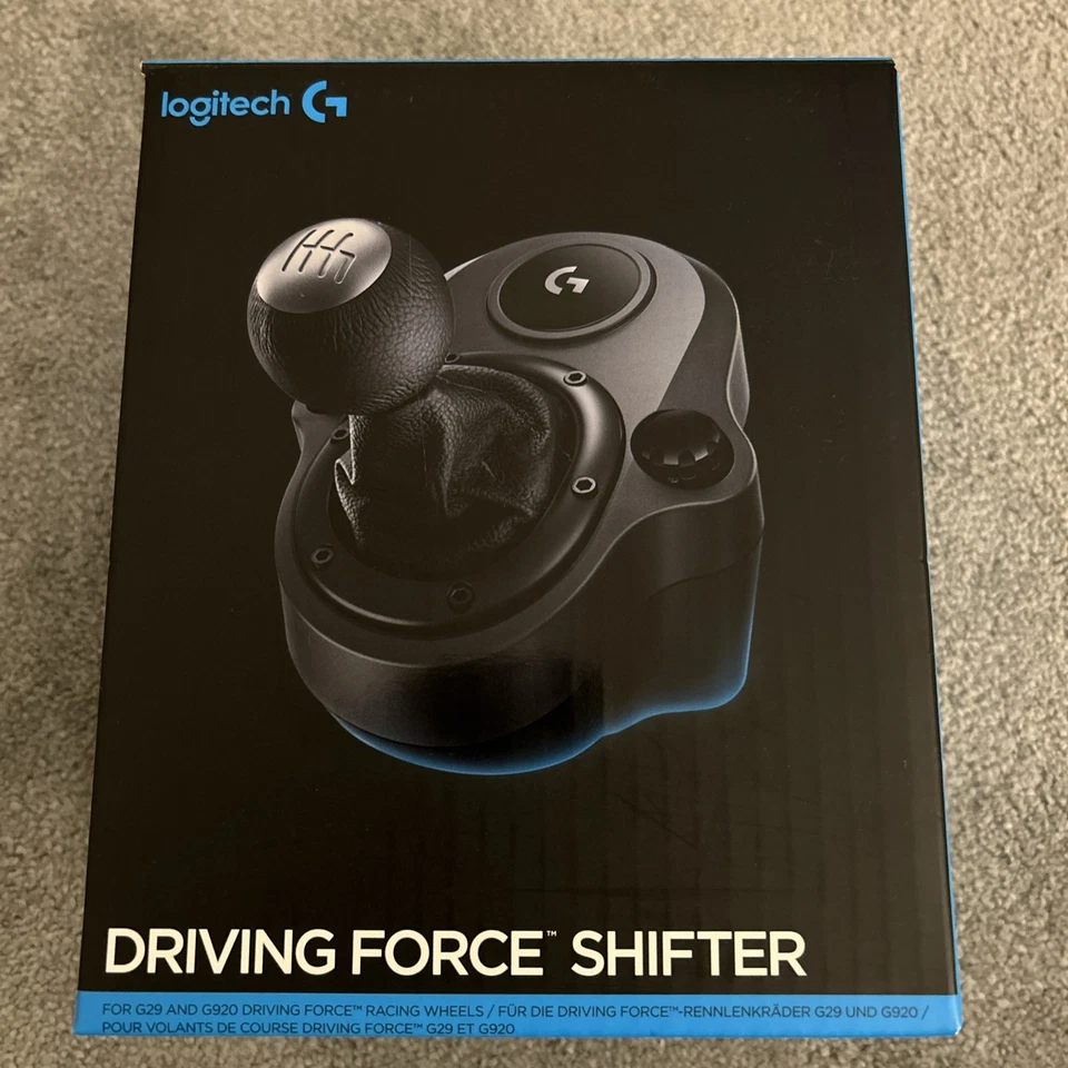 Logitech G DRIVING FORCE SHIFTER für G29 und G920 Racing Wheels 6-fach - Bild 1 von 4