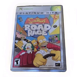 The Simpsons Road Rage Platinum Hits Original Xbox Complete With Manual - Picture 1 of 3