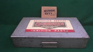 Vintage Sorensen 20 Compartment Ignition Parts Drawer/Cabinet/Tray 1950s - Picture 1 of 12