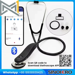 Digital Bluetooth Wireless Intelligent Electronic Stethoscope 40X Magnification  - Bild 1 von 6