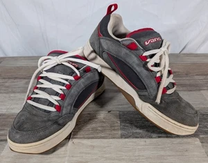 Vintage 2003 VANS Maestro Chunky Puffy Skate Shoes Y2K Gray/Red  Mens Size 11 - Picture 1 of 9