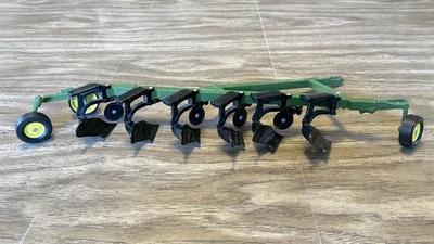 Arado inferior ERTL vintage John Deere fundido a presión 6 1/16 modelo 52040 stock #525-8211 Foto 1 de 4