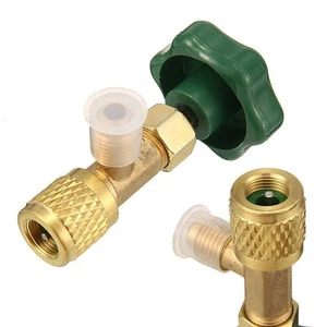 New Quality A/C Can Tap Valve Bottle Opener Gas Green & Gold High Quality - Picture 1 of 8