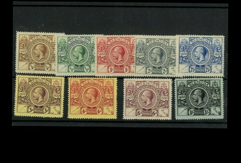 Bermuda Sc.#'s 71-79. MH. Some Toning. Better Item. - Image 1 of 1