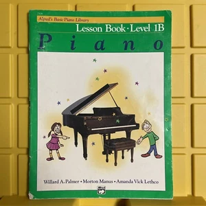 Alfreds Basic Piano Library Lesson Book Level 1B Pre Owned Written Vintage 1995 - Picture 1 of 14