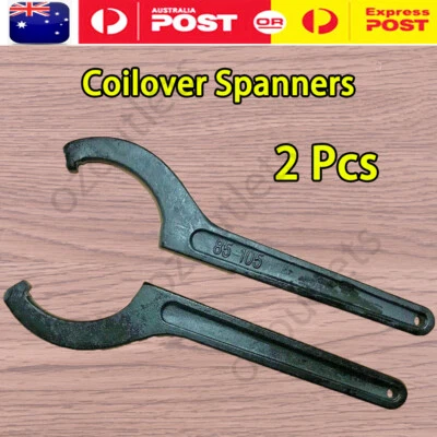 2x Adjustment Wrench Damper Shock Spring Universal Coilover Spanner Tool 85-105 - image 1 of 4