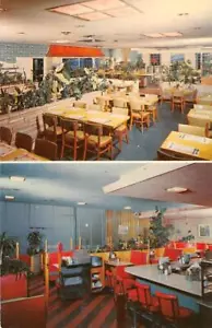 Postal Salt Lake City, Utah HARMAN CAFES Kentucky Fried Chicken Roadside años 50 - Imagen 1 de 2