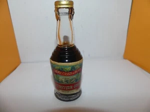 VINTAGE MIGNONETTE ALCOOL CREME CASSIS DE DIJON L'HERITIER GUYOT - Picture 1 of 2