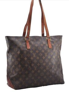Authentic Louis Vuitton Monogram Cabas Mezzo Shoulder Tote Bag M51151 LV 7301E