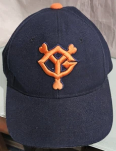 Gorra gorra vintage Cross Co. YOMIURI GIANTS mezcla lana snapback hecha en Japón - Imagen 1 de 3